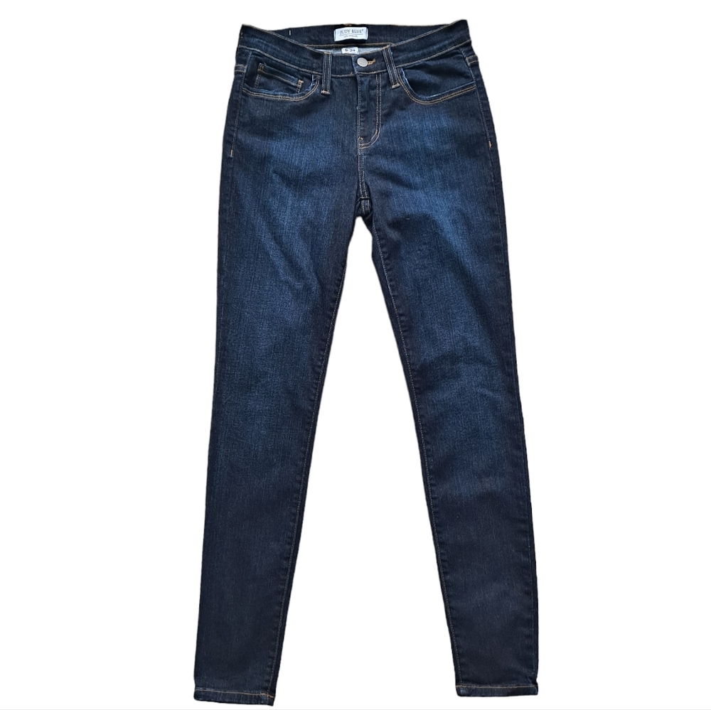 Judy Blue Mid rise dark wash Relaxed fit Denim Jeans size 9/29 - Picture 4 of 16